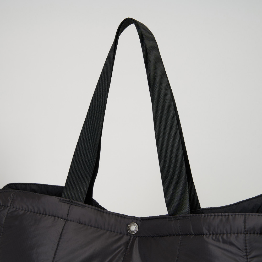 The North Face北面男女款黑色品牌LOGO托特包｜8F5KJK3