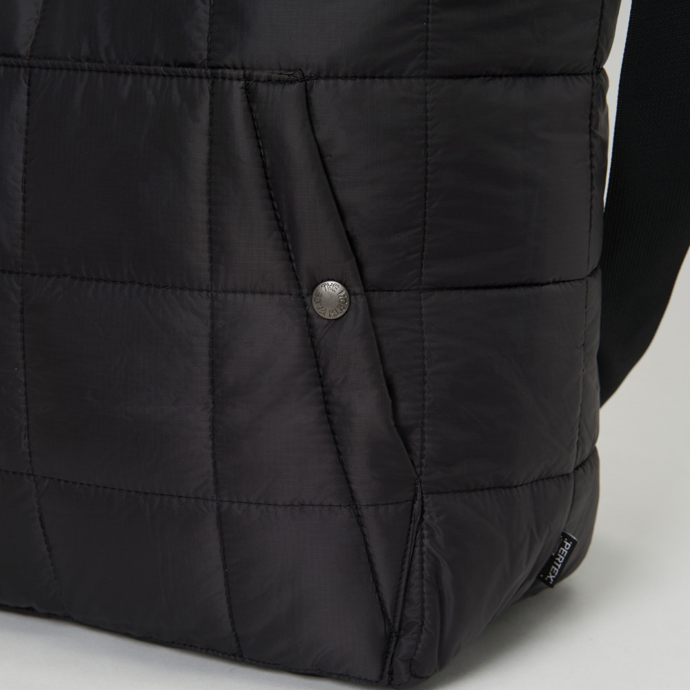 The North Face北面男女款黑色品牌LOGO托特包｜8F5KJK3