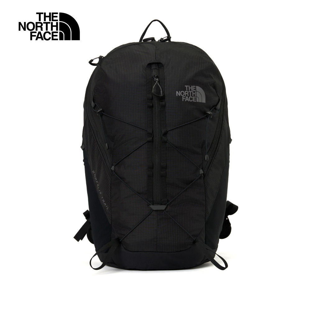 The North Face北面男女款黑色舒適背負休閒後背包｜8E9ZJK3－風行官方商城