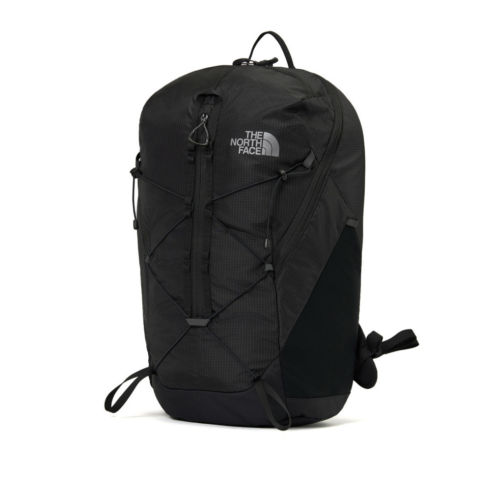 The North Face北面男女款黑色舒適背負休閒後背包｜8E9ZJK3