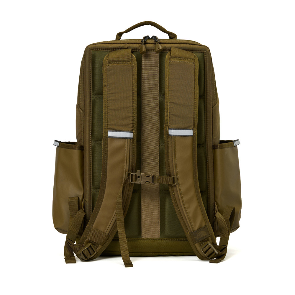 The North Face北面男女款棕色DWR防潑水休閒後背包｜8BK4C7E