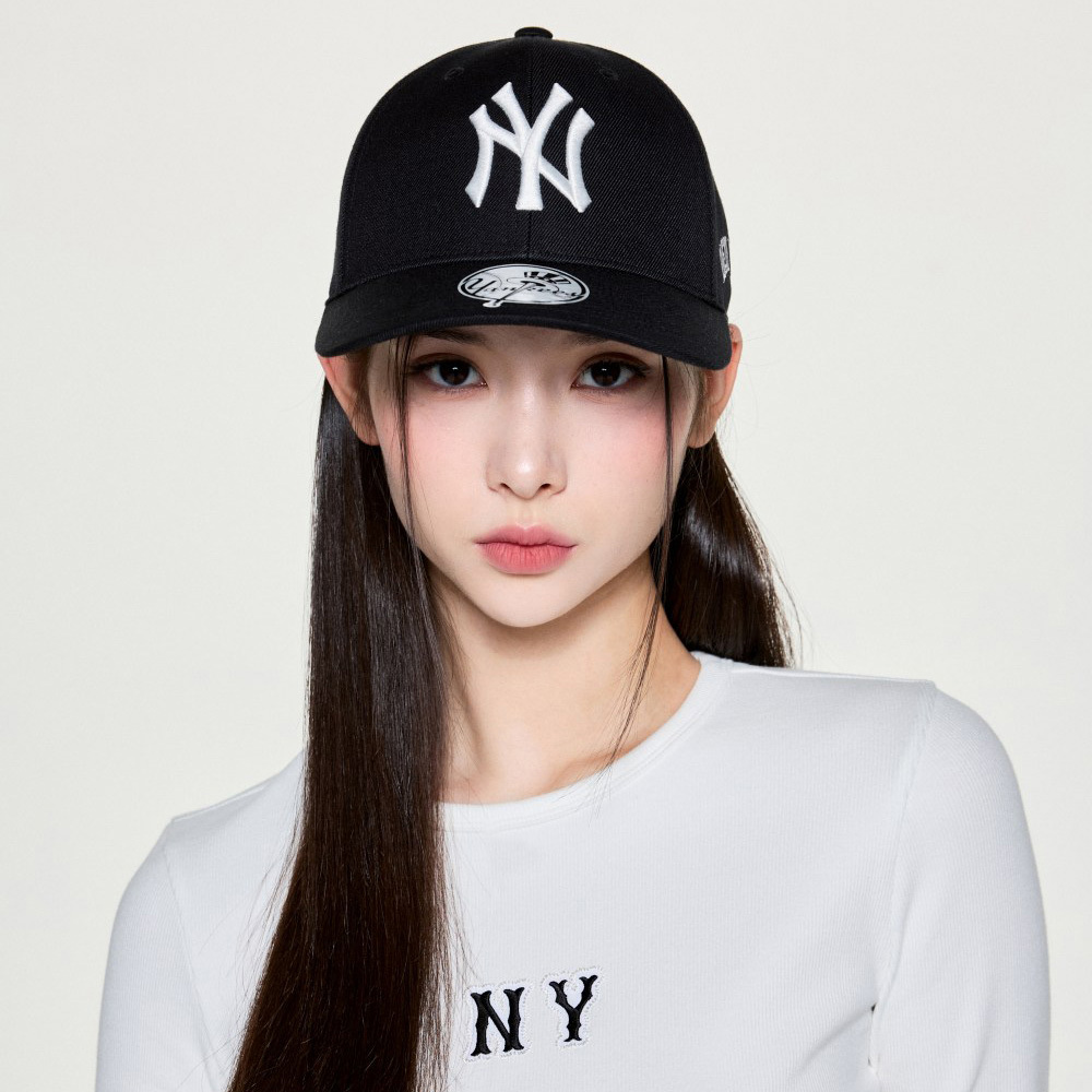 MLB 硬頂棒球帽 全封帽 紐約洋基隊 (3ACPBB15N-50BKS)