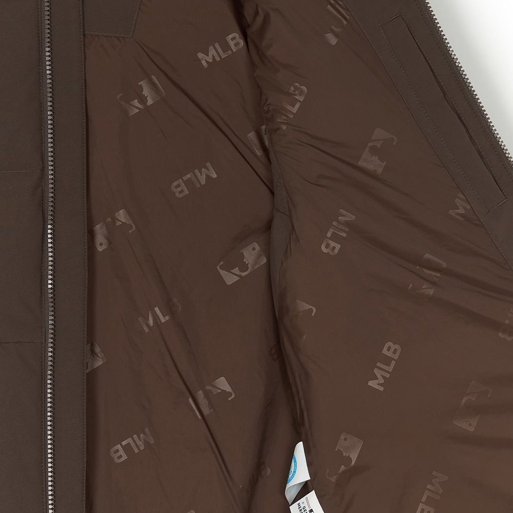 MLB 小Logo羽絨背心 克里夫蘭守護者隊 (3ADVB0456-45BRS)