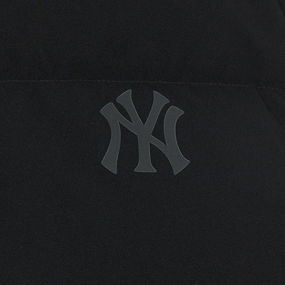 MLB 背後大Logo羽絨背心 紐約洋基隊 (3ADVB0156-50BKS)