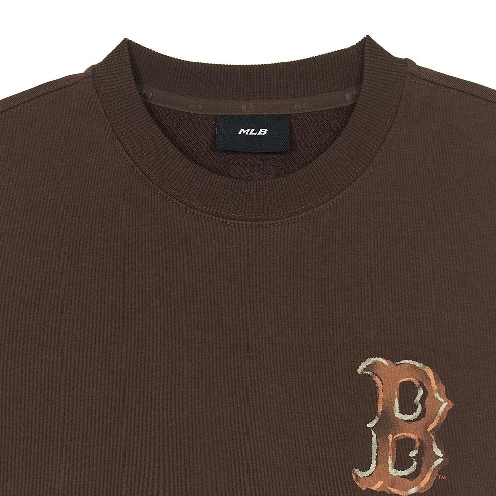 MLB 背後大Logo長袖大學T 波士頓紅襪隊 (3AMTB3254-43BRS)