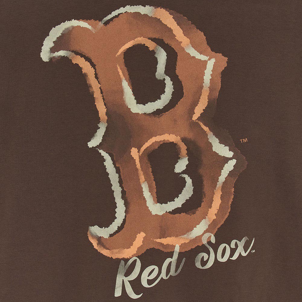 MLB 背後大Logo長袖大學T 波士頓紅襪隊 (3AMTB3254-43BRS)