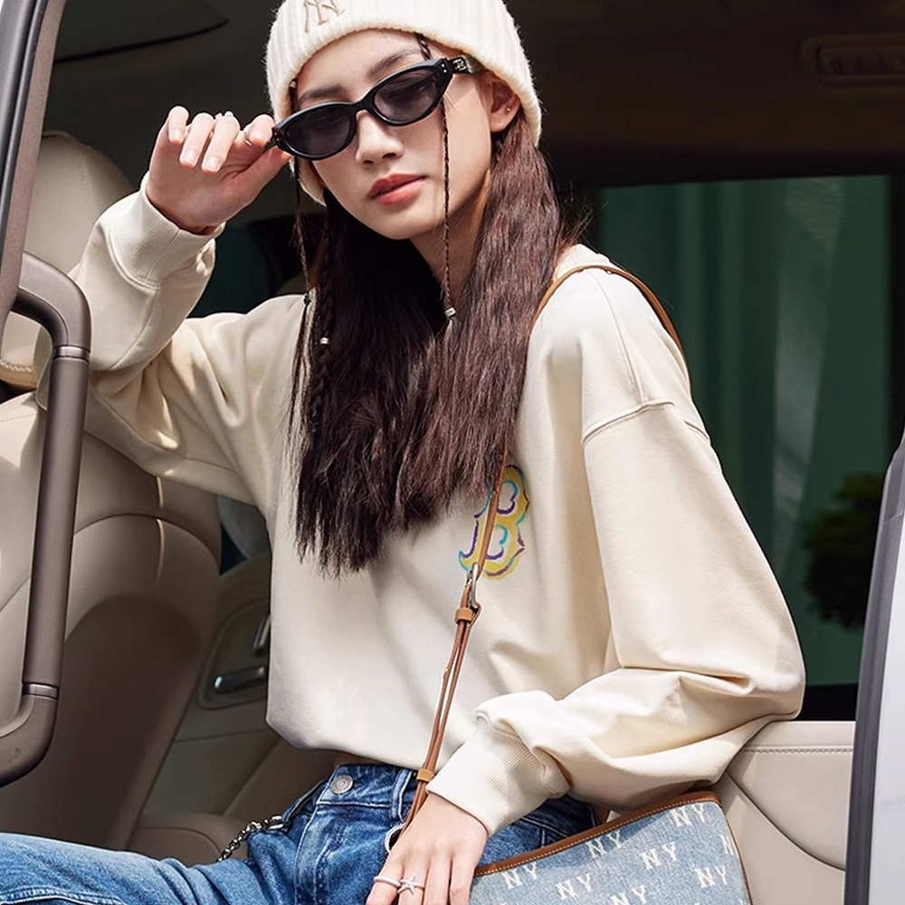 MLB 背後大Logo長袖大學T 波士頓紅襪隊 (3AMTB3254-43CRS)