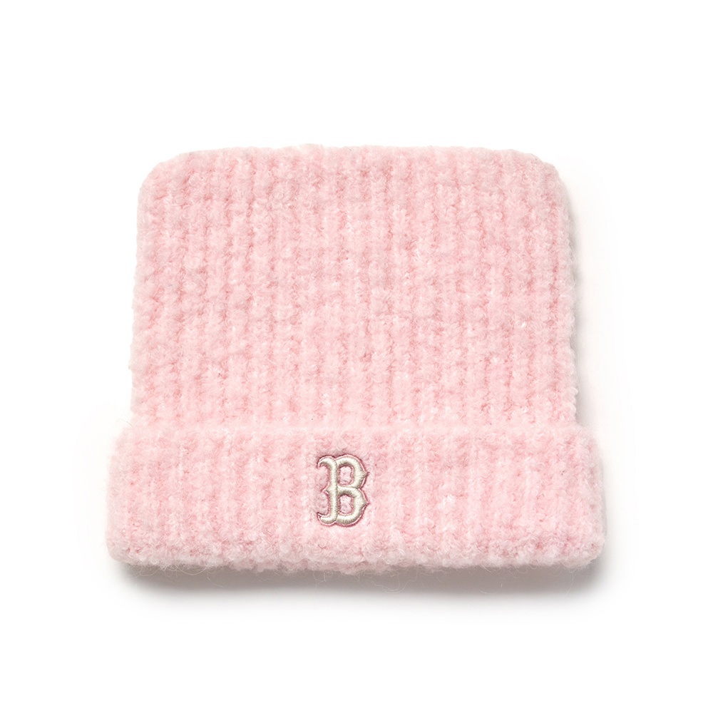 MLB 貓耳針織毛帽 波士頓紅襪隊 (3ABNB1156-43PKL)