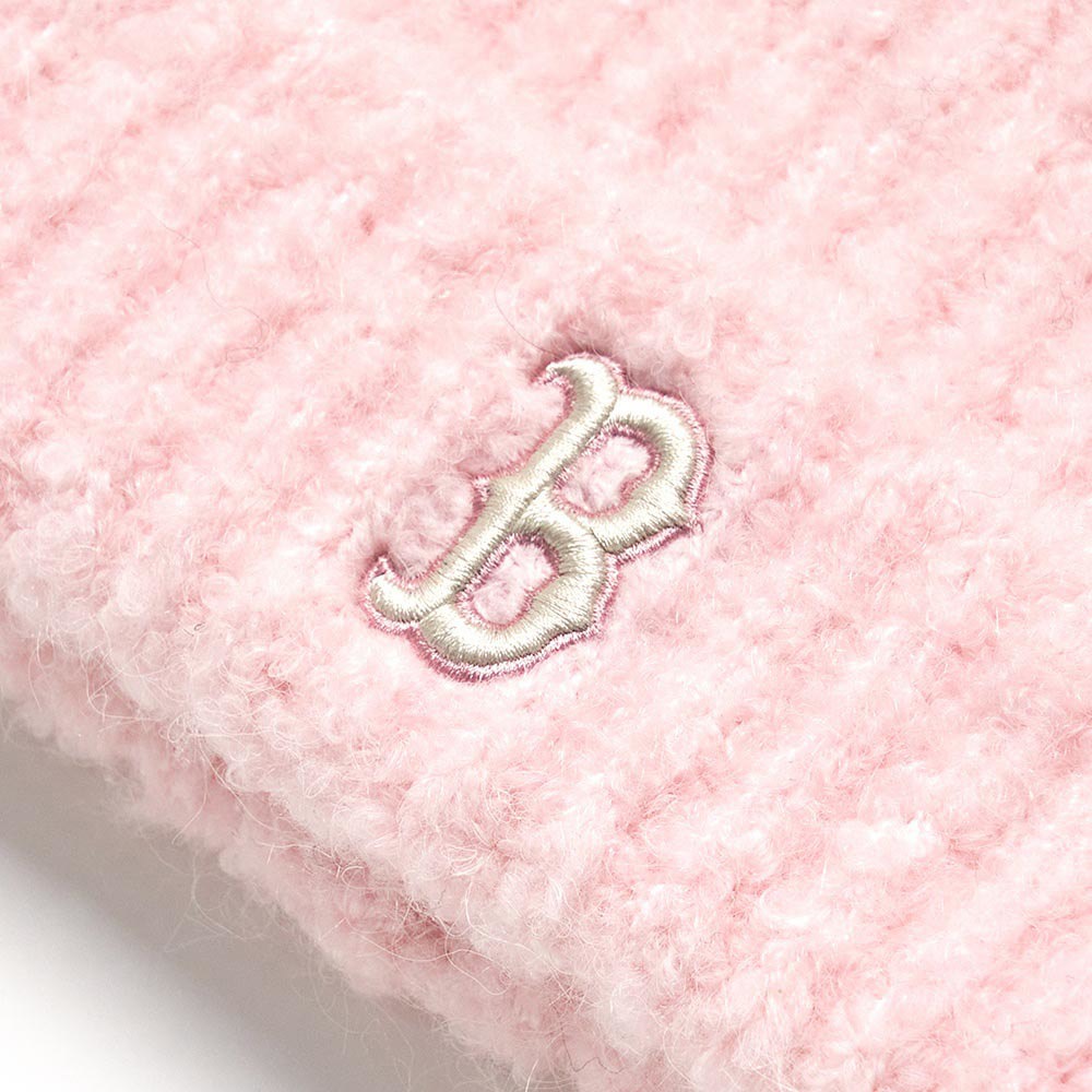 MLB 貓耳針織毛帽 波士頓紅襪隊 (3ABNB1156-43PKL)