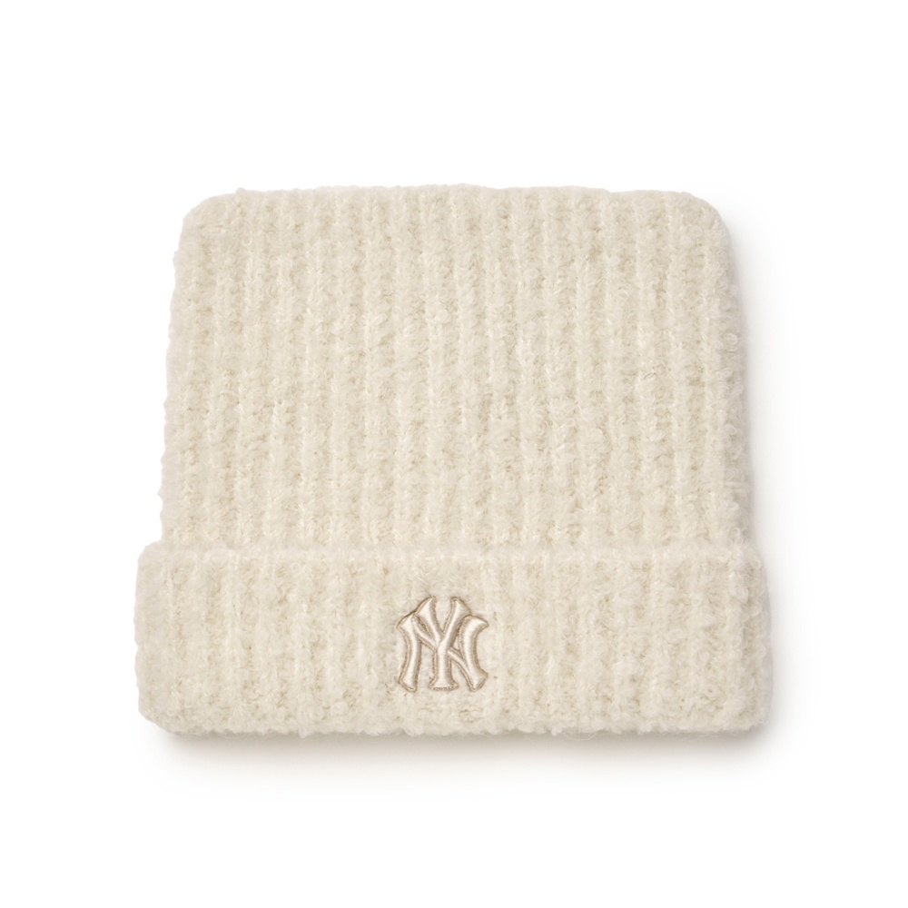 MLB 貓耳針織毛帽 紐約洋基隊 (3ABNB1156-50CRS)