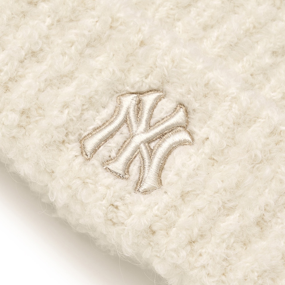 MLB 貓耳針織毛帽 紐約洋基隊 (3ABNB1156-50CRS)