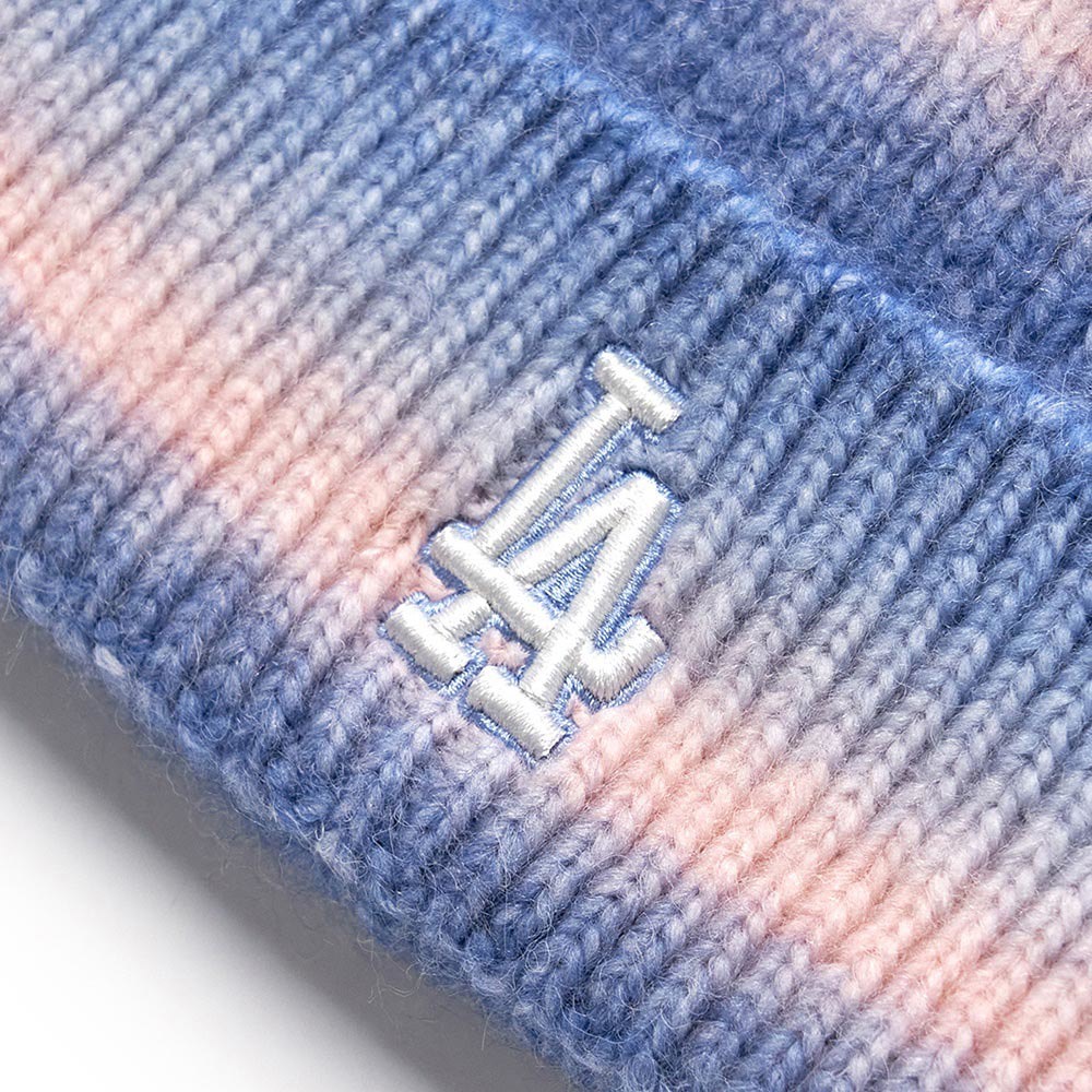 MLB 漸層針織毛帽 洛杉磯道奇隊 (3ABNV0656-07BLL)