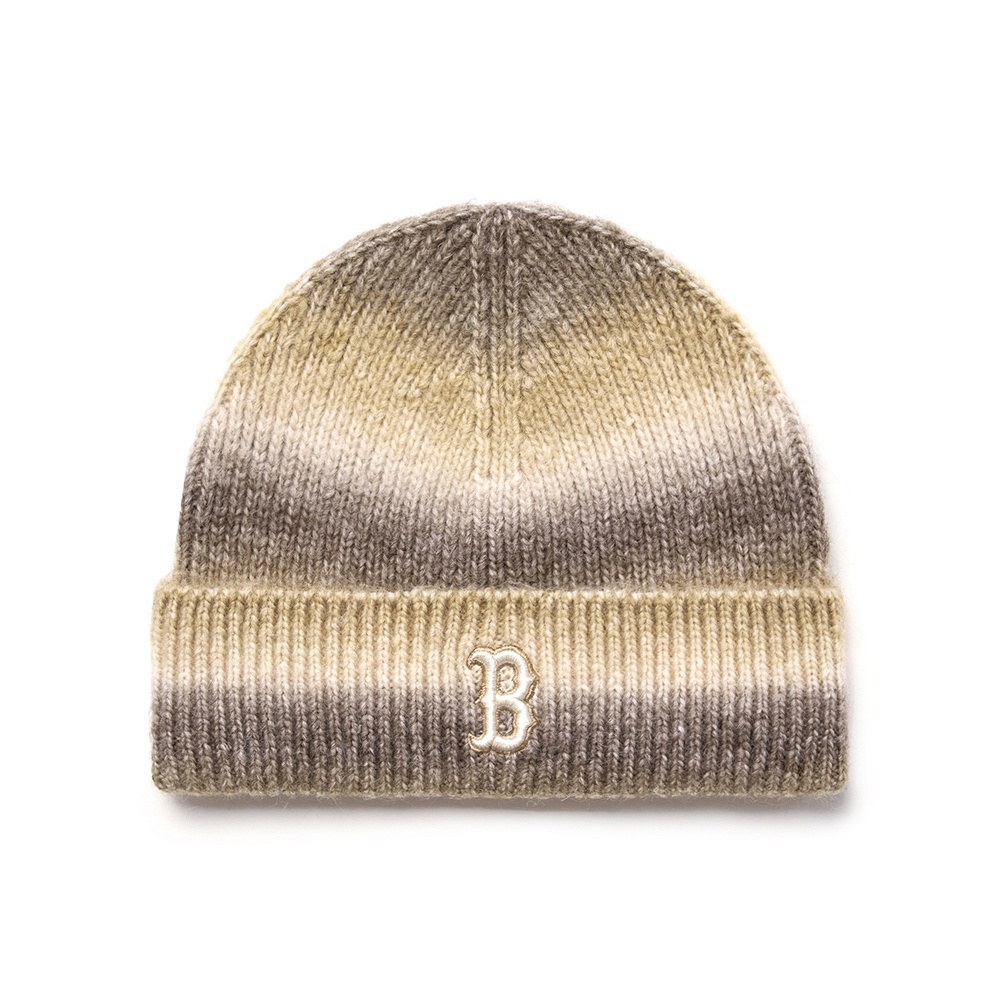 MLB 漸層針織毛帽 波士頓紅襪隊 (3ABNV0656-43BGD)