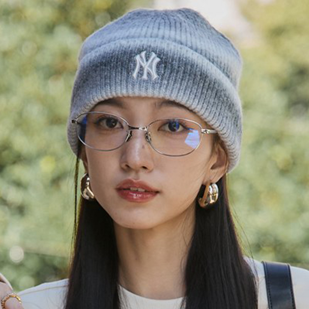 MLB 漸層針織毛帽 紐約洋基隊 (3ABNV0656-50BKS)