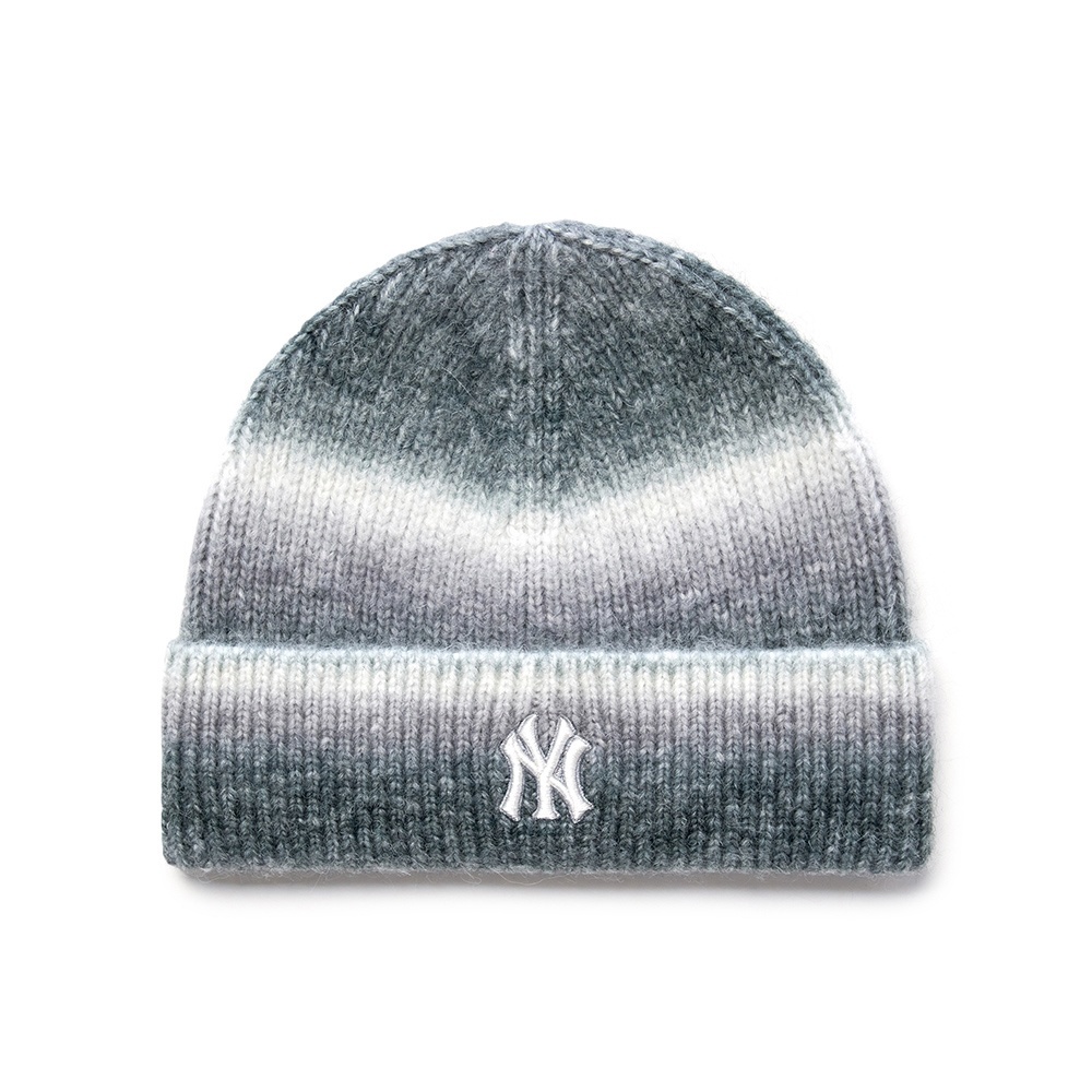 MLB 漸層針織毛帽 紐約洋基隊 (3ABNV0656-50BKS)