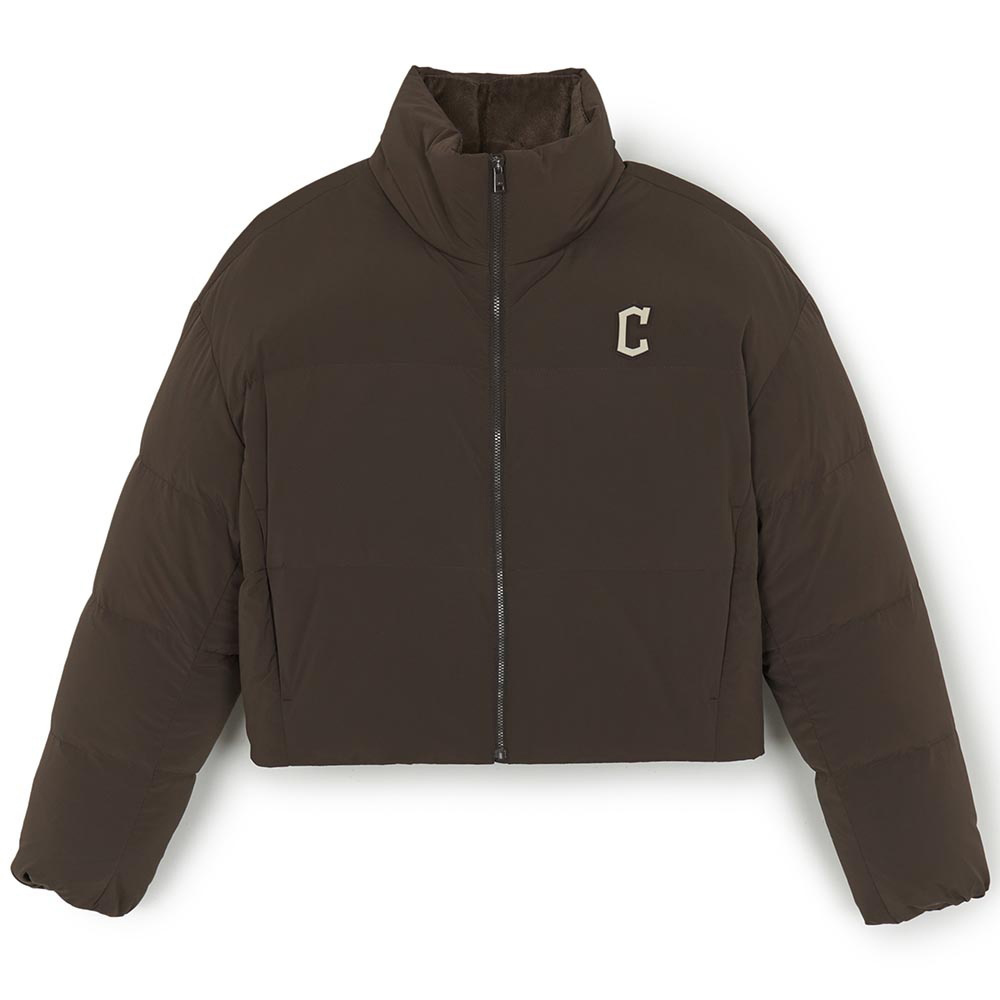 MLB 女版羽絨外套 克里夫蘭守護者隊 (3FDJB0456-45BRS)