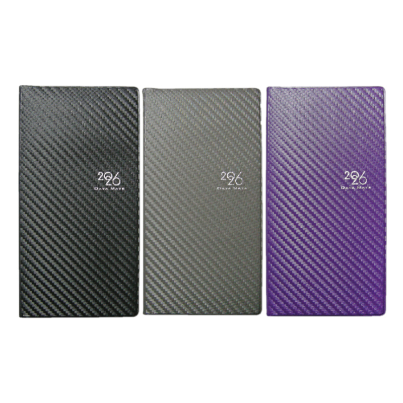 DATAMATE 2026年 平裝本 48K DM-48141-黑色/灰色/紫色