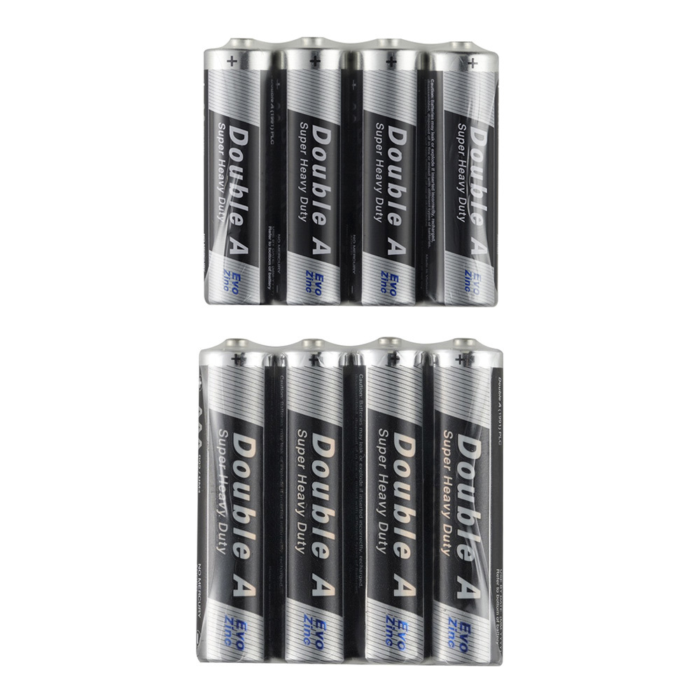 Double A 碳鋅電池(4入)-3號/4號