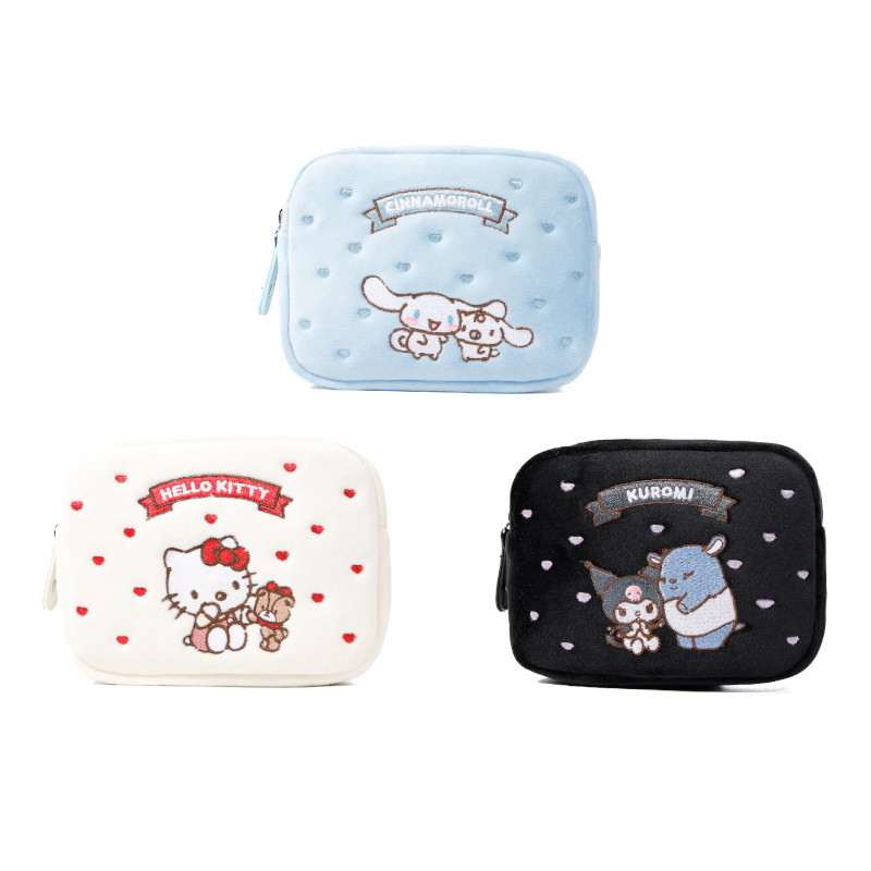 PG x 三麗鷗Sanrio 悠活時光系列 萬用包-大耳狗/凱蒂貓/酷洛米