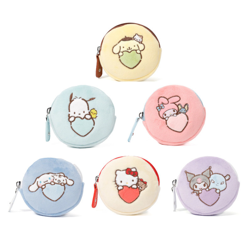 PG x 三麗鷗Sanrio 悠活時光系列 零錢包-大耳狗/凱蒂貓/酷洛米/美樂蒂/帕恰狗/布丁狗