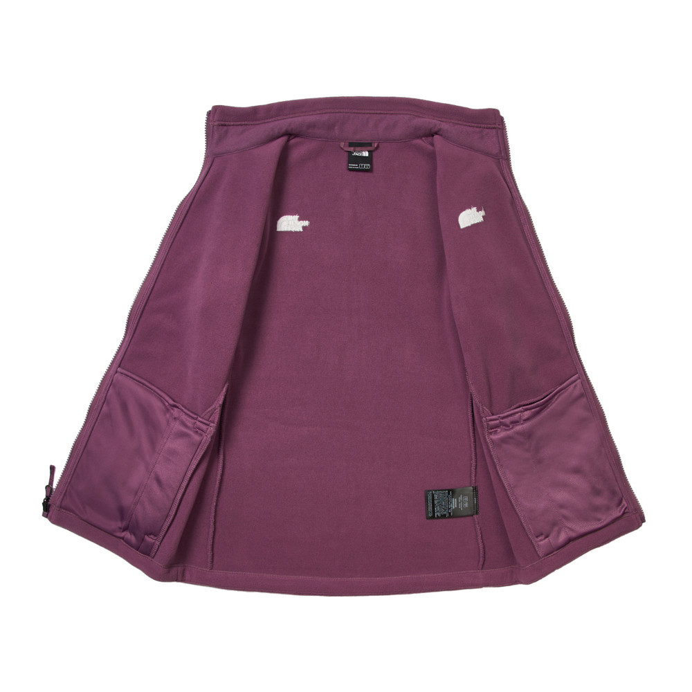 The North Face北面女款紫色抓絨外套｜83OL1NI