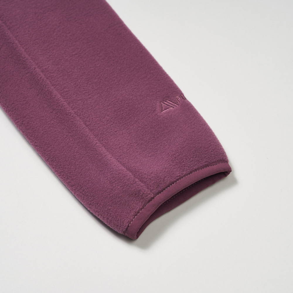 The North Face北面女款紫色抓絨外套｜83OL1NI