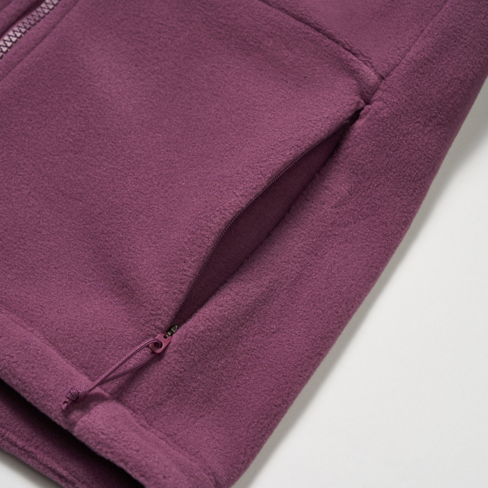 The North Face北面女款紫色抓絨外套｜83OL1NI