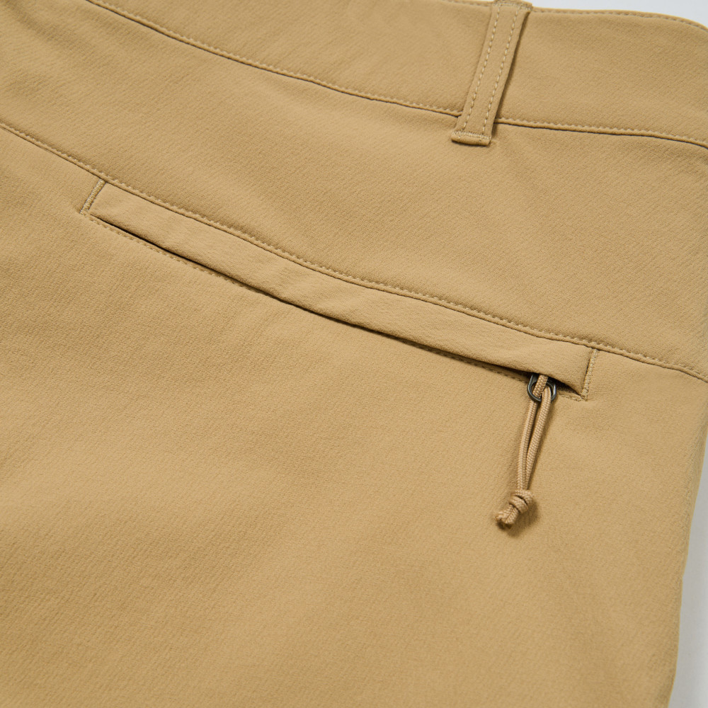 The North Face北面男款卡其色DWR防潑水戶外徒步長褲｜83OPLK5