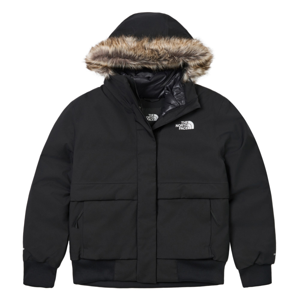The North Face北面女款黑色DRYVENT防水羽絨外套｜83SV4H0