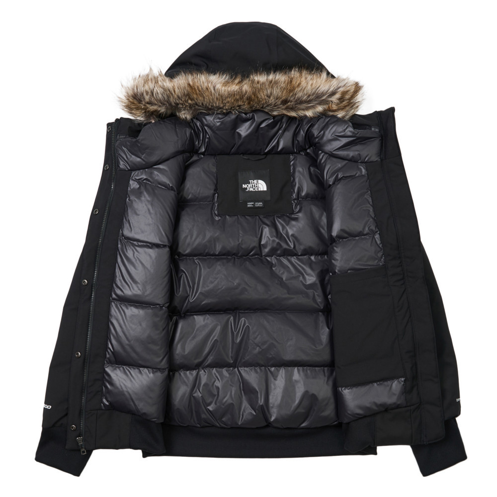 The North Face北面女款黑色DRYVENT防水羽絨外套｜83SV4H0