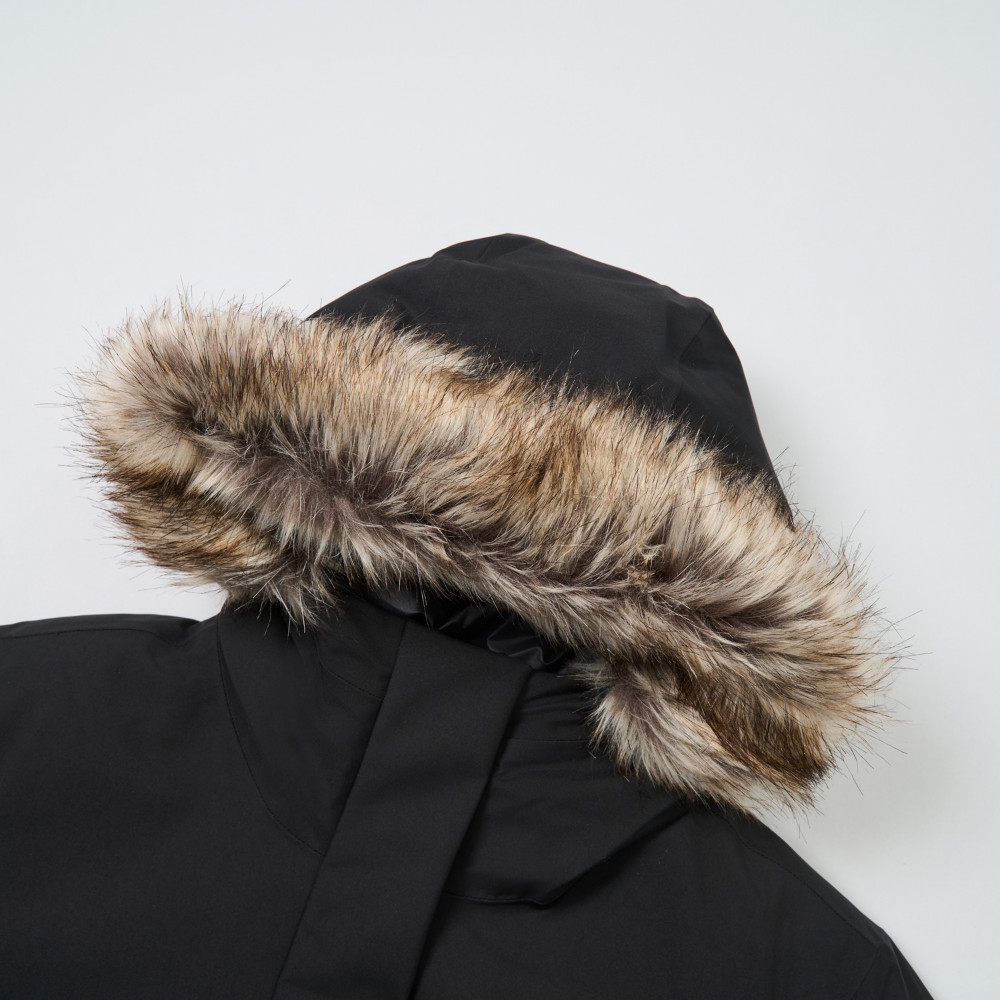 The North Face北面女款黑色DRYVENT防水羽絨外套｜83SV4H0