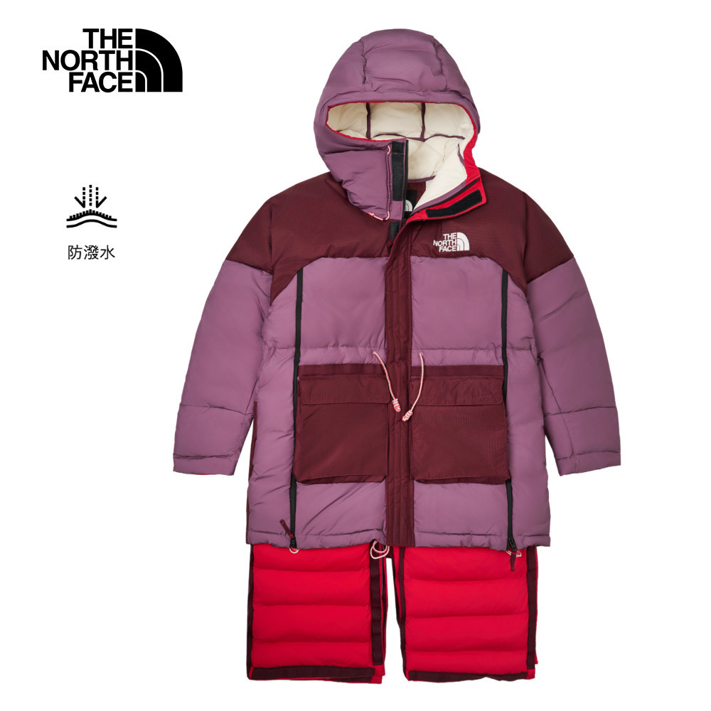 The North Face北面男款紫色DRYVENT防水鋪棉外套｜87VB8VO