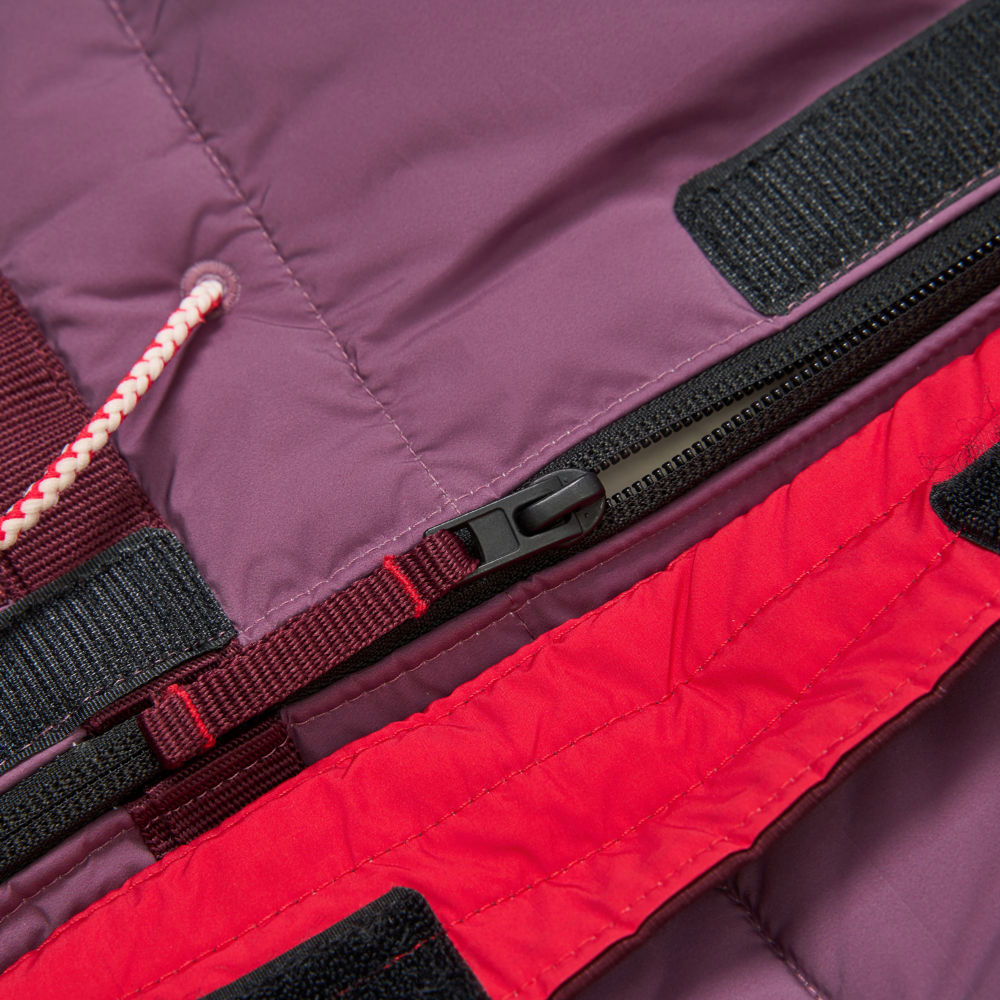 The North Face北面男款紫色DRYVENT防水鋪棉外套｜87VB8VO