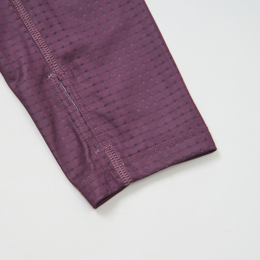 The North Face北面男款紫色FLASHDRY速乾長袖T恤｜87VE1NI