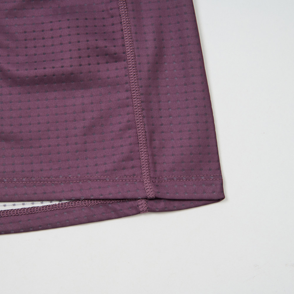 The North Face北面男款紫色FLASHDRY速乾長袖T恤｜87VE1NI