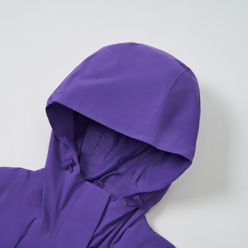 【10/25 12點週末限定】The North Face北面女款紫色DWR防潑水輕量風衣｜89Y2NL4