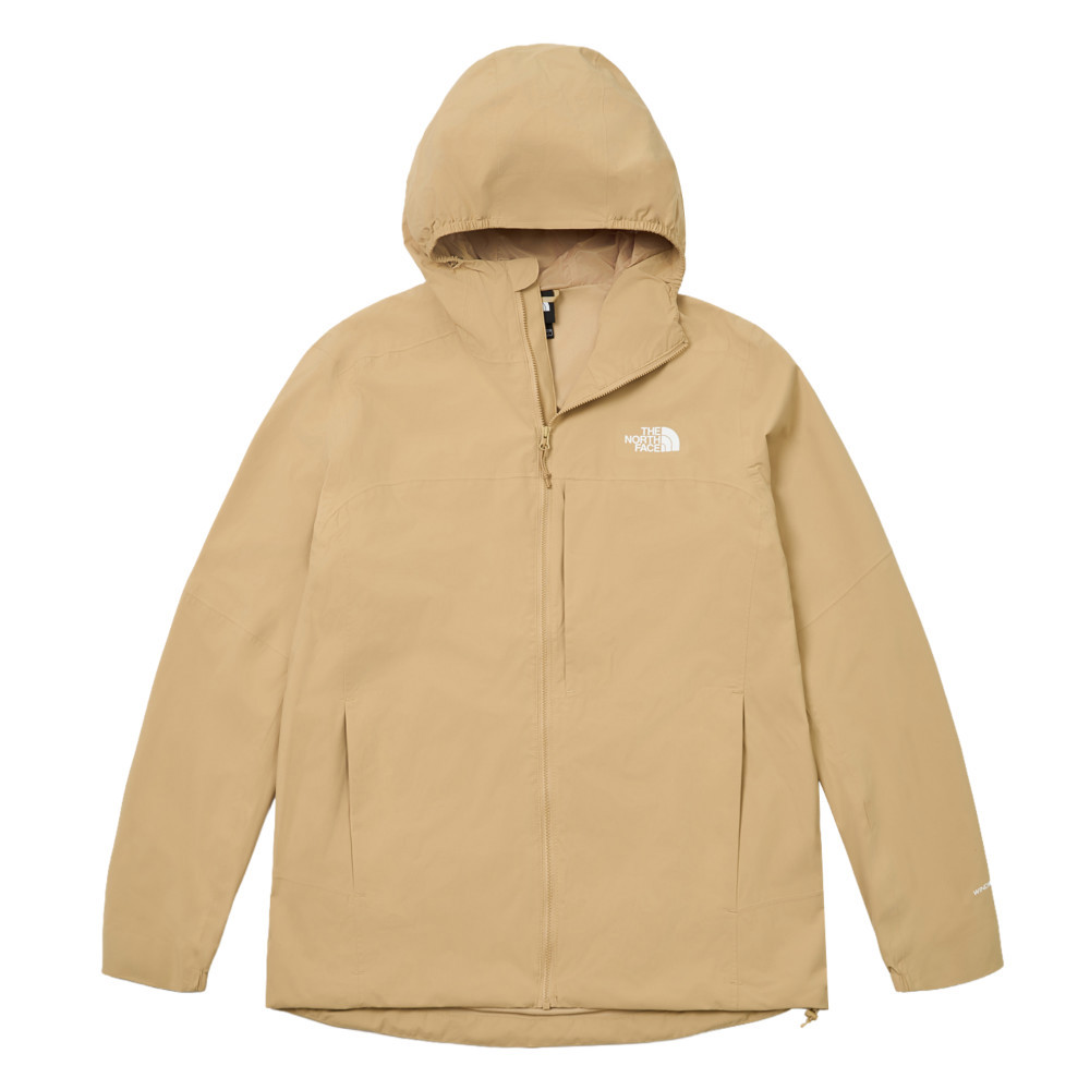 【10/24 00點週末限定】The North Face北面男款卡其色DWR防潑水輕量風衣｜89ZNLK5