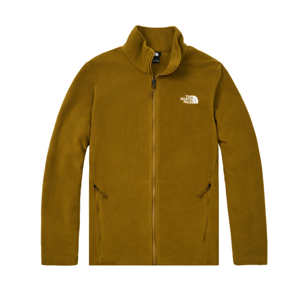 The North Face北面男款綠色DRYVENT防水抓絨內裡三合一外套｜89ZP5HO