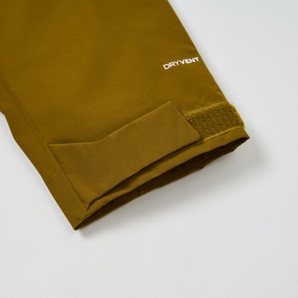 The North Face北面男款綠色DRYVENT防水抓絨內裡三合一外套｜89ZP5HO