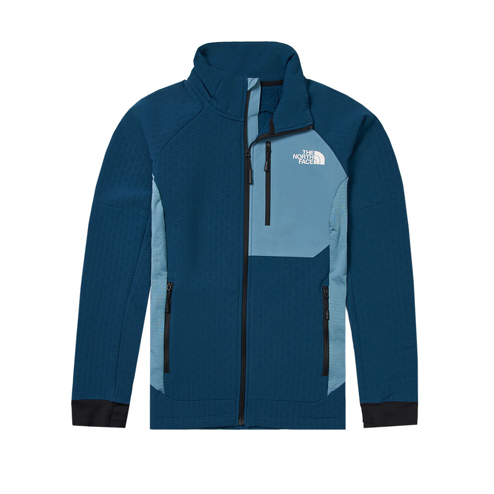 The North Face北面女款藍色DWR防潑水輕量風衣｜8AYD4OJ