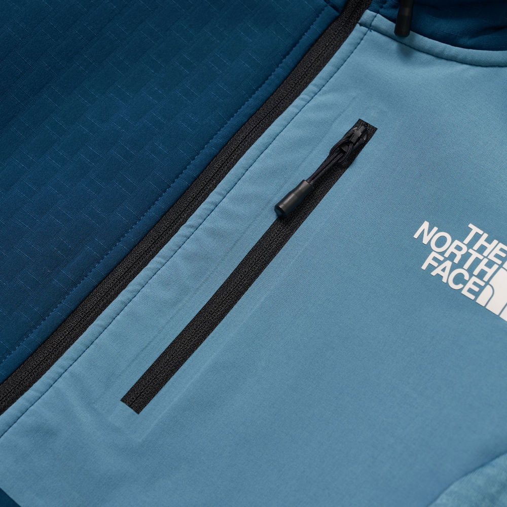 The North Face北面女款藍色DWR防潑水輕量風衣｜8AYD4OJ