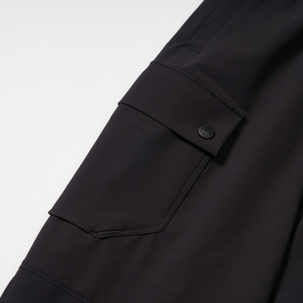The North Face北面兒童黑色DWR防潑水戶外徒步長褲｜87Z1JK3