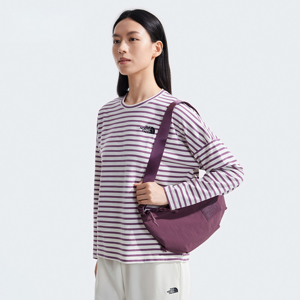 【10/25 00點週末限定】The North Face北面男女款紫色休閒單肩包｜81DS1NI