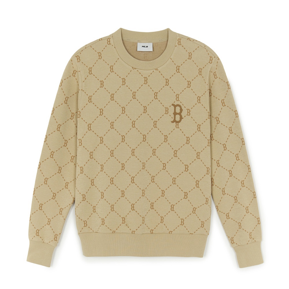 MLB Korea MLB 小Logo長袖大學T Monogram系列 波士頓紅襪隊 (3AMTM1254-43B