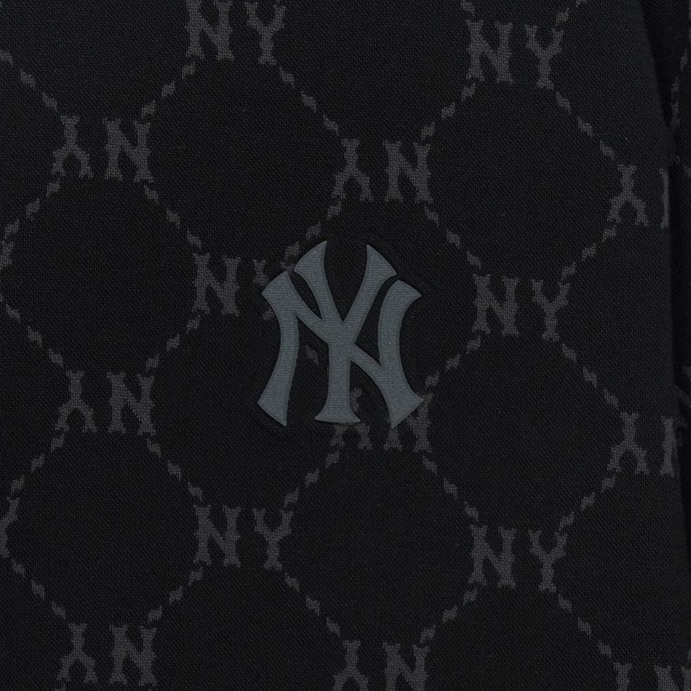 MLB 小Logo長袖大學T Monogram系列 紐約洋基隊 (3AMTM1254-50BKS)