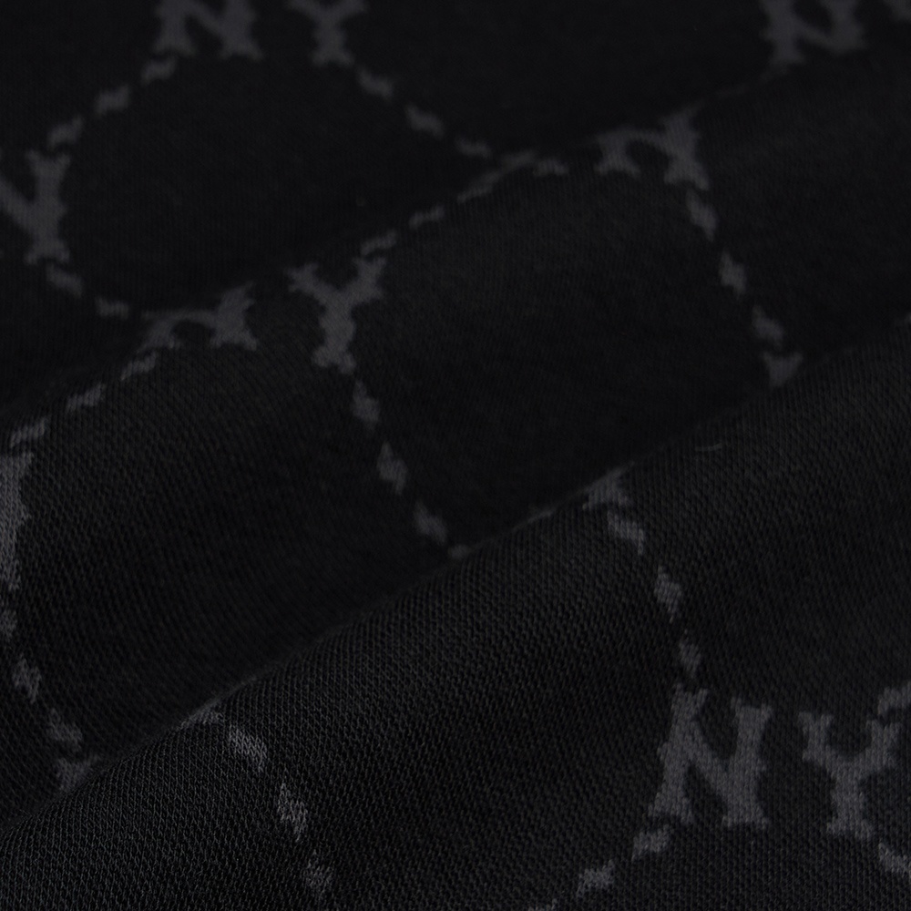 MLB 小Logo長袖大學T Monogram系列 紐約洋基隊 (3AMTM1254-50BKS)