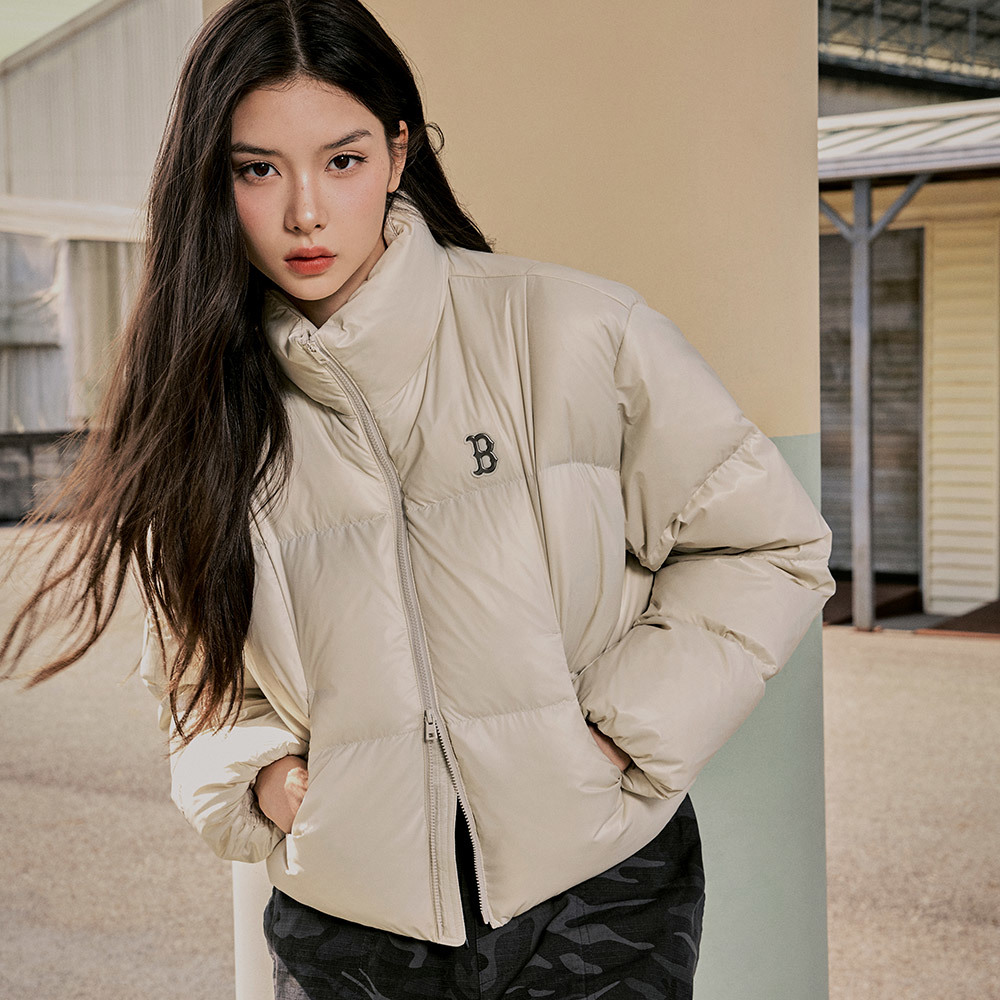 MLB 女版鴨絨外套 羽絨外套 波士頓紅襪隊 (3FDJB2056-43CRD)