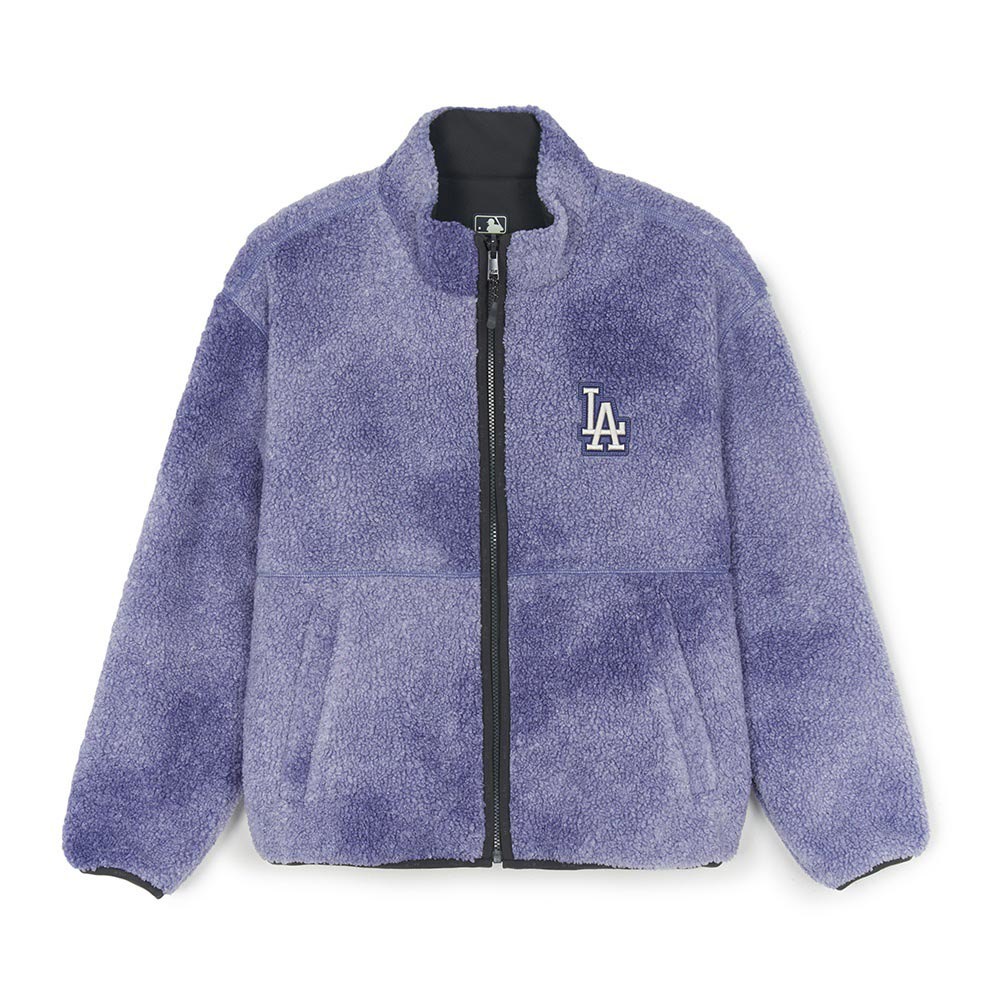 MLB 羊羔絨 雙面外套 兩面穿外套 洛杉磯道奇隊 (3AFDB0456-07VOL)