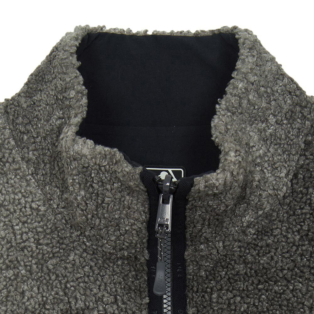 MLB 羊羔絨 雙面外套 兩面穿外套 波士頓紅襪隊 (3AFDB0456-43CGS)