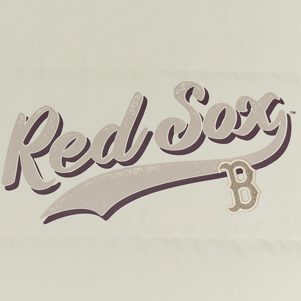 MLB 背後大Logo羽絨背心  Varsity系列 波士頓紅襪隊 (3ADVV0156-43CRD)